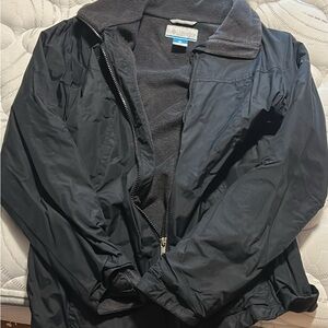 Columbia Charcoal Full-Zip Jacket